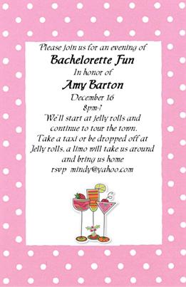 Pink Polkadot Delight - Drinks Topper