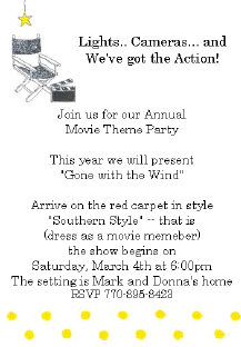 The Producer - Sweet Sixteen Party Invitations