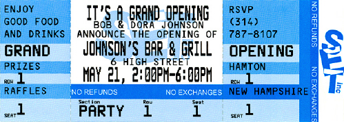 Ticket Invitation