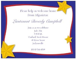 welcome party invitations