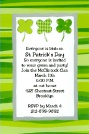 St. Patrick's Day Party Invitations