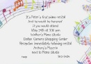 Recital Invitations