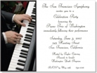 Recital Invitations