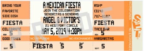 Mexican Party Invitation