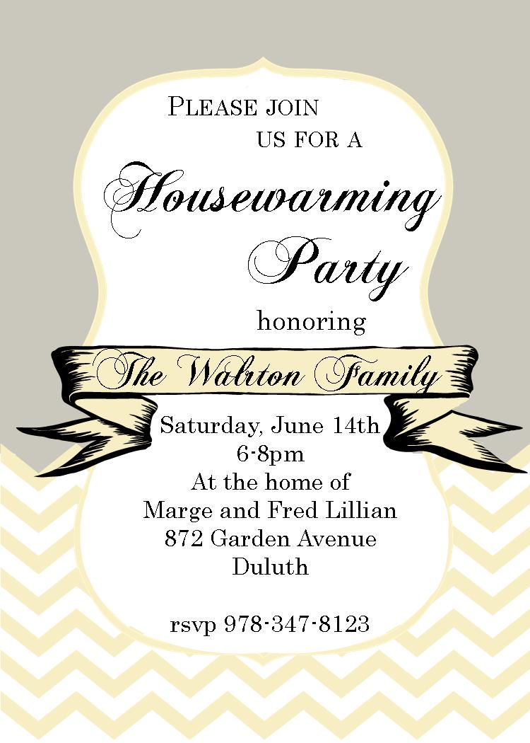 Housewarming Invitations NEW selections spring 2018