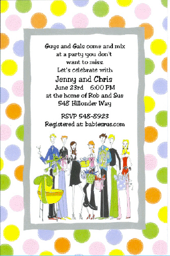 Couples Shower