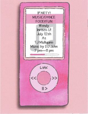 Tunes - pink