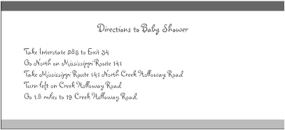 Invitation Back