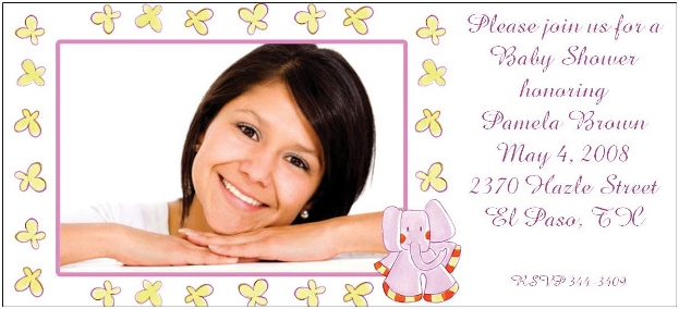 Photo Baby Shower