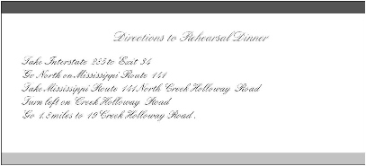 Invitation Back