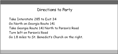 Invitation Back