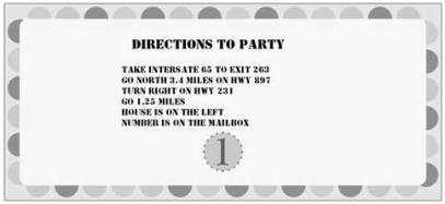 Invitation Back