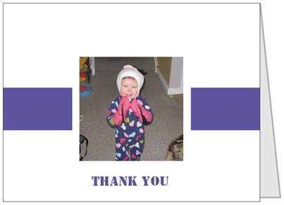 Folded Thank You Notes