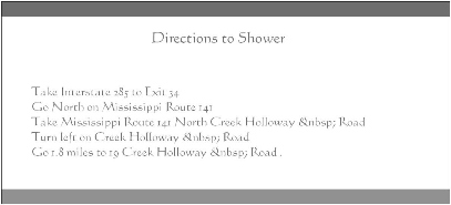 Invitation Back