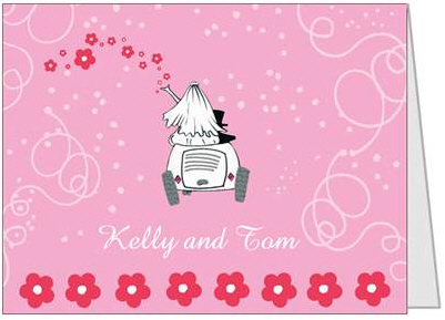 Folded Thank You notes