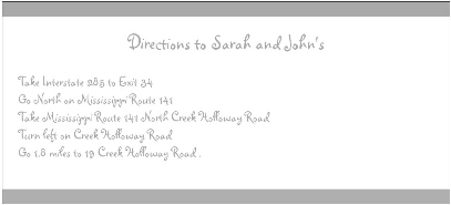 Invitation Back