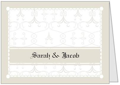Folded Thank You Notes
