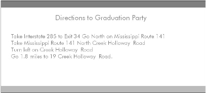 Invitation Back