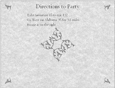 Invitation Back