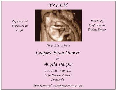 Custom Photo Invitation