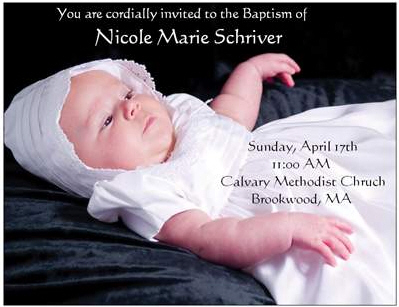 Custom Photo Invitation