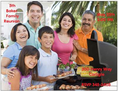 Custom Photo Invitation