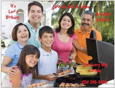 Custom Photo Invitation