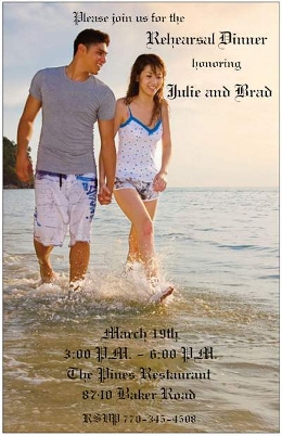 Custom Photo Invitation