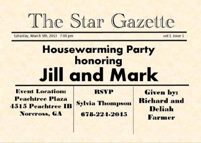 Invitation