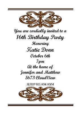 Invitation