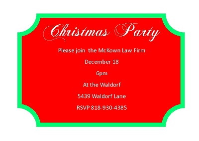 Invitation
