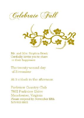 Invitation