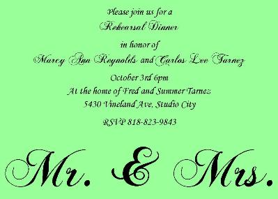 Invitation