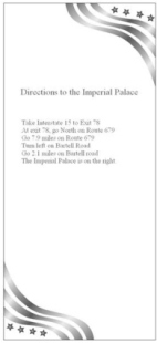Invitation Back