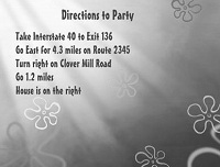 Invitation Back