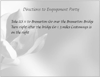 Invitation Back