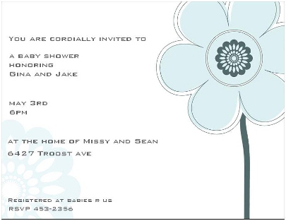 V-Design 401 - Baby Shower