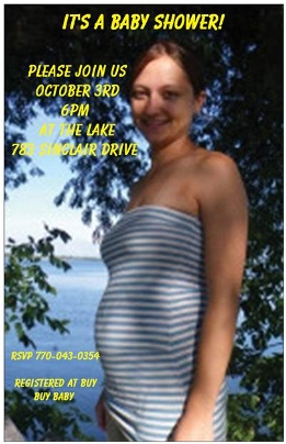 Custom Photo Invitation
