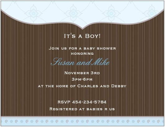 V-Design 413 - Baby Shower
