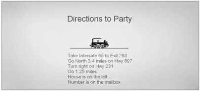 Invitation Back