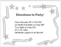 Invitation Back