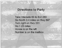 Invitation Back