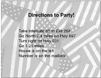 Invitation Back