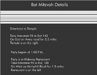 Invitation Back