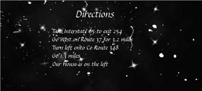 Invitation Back