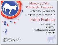 Election Invitation