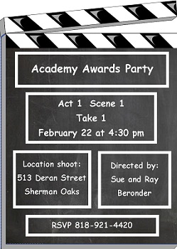 movie Party Invitations