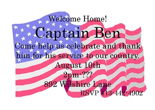 4th of July Party invitations