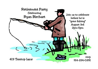 Fishing Party Invitations