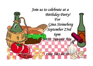 birthday Party Invitations